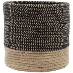 ZEN ET ETHNIQUE Set De 3 Paniers Ou Cache-Pot En Coton VANUA -Petit rangement Soldes Magasin 62041044 3