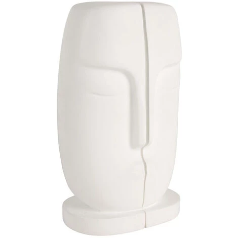 ZEN ET ETHNIQUE Stop Livres En Forme De Visage Blanc 4 ZEN ET ETHNIQUE Stop Livres En Forme De Visage Blanc – Image 2