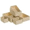 ZEN ET ETHNIQUE Set De 7 Panières Déco Beiges -Petit rangement Soldes Magasin 62067445 1