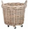 RETRO Corbeille En Rotin 67 Cm -Petit rangement Soldes Magasin 62074349 1