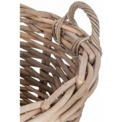 RETRO Corbeille En Rotin 67 Cm -Petit rangement Soldes Magasin 62074349 2