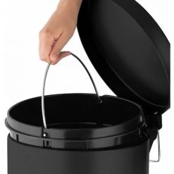 COMPACTOR Poubelle - Noir -Petit rangement Soldes Magasin 62081184 5