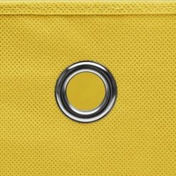 SUPERMARKET Boîtes De Rangement Avec Couvercles 10 Pcs 28x28x28 Cm Jaune 11 SUPERMARKET Boîtes De Rangement Avec Couvercles 10 Pcs 28x28x28 Cm Jaune -Petit rangement Soldes Magasin 63654596 5