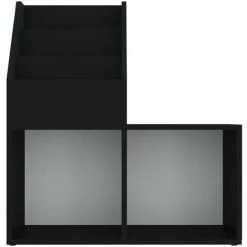 SUPERMARKET Porte-revue Pour Enfants Noir 71x30x78,5 Cm Aggloméré SUHB-339516 11 SUPERMARKET Porte-revue Pour Enfants Noir 71x30x78,5 Cm Aggloméré SUHB-339516 -Petit rangement Soldes Magasin 63660760 5