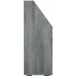 SUPERMARKET Porte-revue Pour Enfants Gris Béton 71x30x78,5 Cm Aggloméré SUHB-339524 -Petit rangement Soldes Magasin 63666877 5