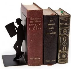 PERLE RARE Serre-livres Décoratifs En Métal Pour Lecteur Noir 10 PERLE RARE Serre-livres Décoratifs En Métal Pour Lecteur Noir -Petit rangement Soldes Magasin 63731730 4