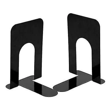 LTS FAFA 2 Paires De Serre-livres En Métal Robuste Pour Bureau, Maison, Noir 3 LTS FAFA 2 Paires De Serre-livres En Métal Robuste Pour Bureau, Maison, Noir