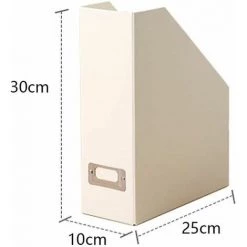 Porte Revue Range-revues à Courrier Magazine Livre Bleu,25*10*30 Cm FUIENKO -Petit rangement Soldes Magasin 63856968 2