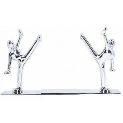 Serre-livres En Métal Unique Hommes Conception Simple Serre-livres Décoratifs à La Mode 2 Pièces FUIENKO -Petit rangement Soldes Magasin 63856975 2