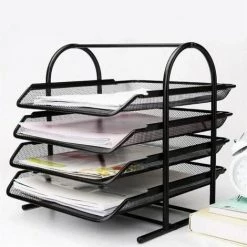 Range Livre Non Toxiques Porte Revues Durable Porte Revue Metal Porte Revue FUIENKO -Petit rangement Soldes Magasin 63856977 4