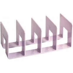 Serre-livres à Trois Compartiments à Quatre Grilles Pour Livres Lourds, Antidérapants FUIENKO -Petit rangement Soldes Magasin 63856989 4