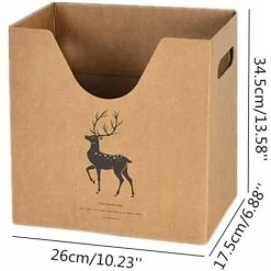 Rangement Papier Bureau Non Toxiques Porte Revue Solide Range Livre Range Papier FUIENKO -Petit rangement Soldes Magasin 63857019 2