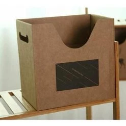 Rangement Papier Bureau Non Toxiques Porte Revue Solide Range Livre Range Papier FUIENKO -Petit rangement Soldes Magasin 63857019 3