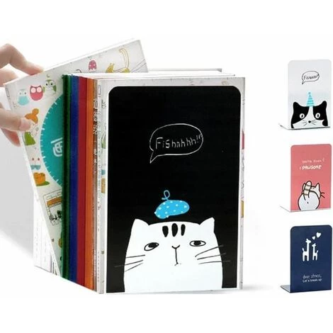 Serre-Livres Bureau étudiant Titulaire De Livre Stand De Livre For Les Livres Organisateur Cadeau école FUIENKO 6 Serre-Livres Bureau étudiant Titulaire De Livre Stand De Livre For Les Livres Organisateur Cadeau école FUIENKO – Image 4