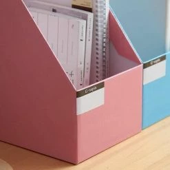 Range-revues Porte Revues Porte Revue Noir Papier Ondulé 37 * 26 * 30 Cm FUIENKO -Petit rangement Soldes Magasin 63857021 3