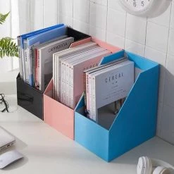 Range-revues Porte Revues Porte Revue Noir Papier Ondulé 37 * 26 * 30 Cm FUIENKO -Petit rangement Soldes Magasin 63857021 4