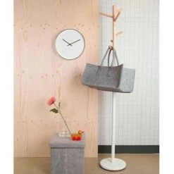 Porte-revues Range-magazines Avec Anses Mellow Gris Feutrine，26x27,5x52 Cm FUIENKO -Petit rangement Soldes Magasin 63857022 2