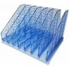 Porte-revues Support De Magazine 4 Compartiments,diviseurs De Fichiers Robustes Réglables,Blue FUIENKO -Petit rangement Soldes Magasin 63857026 1