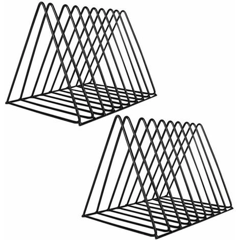 Porte- Revues Journaux Titulaire Lettres De Stockage De Bureau Fichier Trieuse,2Pièces FUIENKO 3 Porte- Revues Journaux Titulaire Lettres De Stockage De Bureau Fichier Trieuse,2Pièces FUIENKO