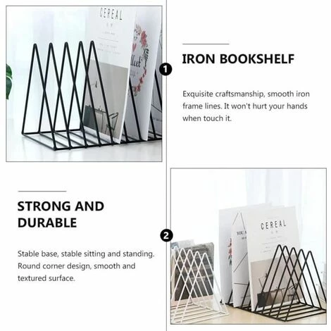 Porte- Revues Journaux Titulaire Lettres De Stockage De Bureau Fichier Trieuse,2Pièces FUIENKO 4 Porte- Revues Journaux Titulaire Lettres De Stockage De Bureau Fichier Trieuse,2Pièces FUIENKO â Image 2