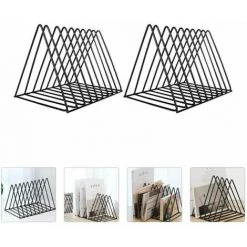 Porte- Revues Journaux Titulaire Lettres De Stockage De Bureau Fichier Trieuse,2Pièces FUIENKO 9 Porte- Revues Journaux Titulaire Lettres De Stockage De Bureau Fichier Trieuse,2Pièces FUIENKO -Petit rangement Soldes Magasin 63857040 4