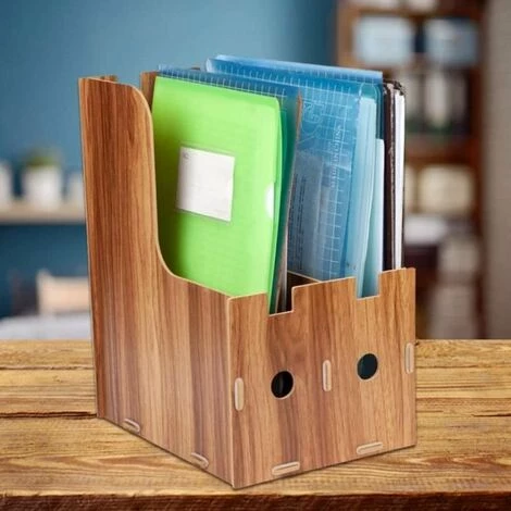 Porte-revues, Porte-revues En Carton, Organisateur De Fichiers Pour Bureau FUIENKO 5 Porte-revues, Porte-revues En Carton, Organisateur De Fichiers Pour Bureau FUIENKO – Image 3