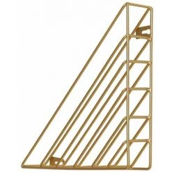 Porte-revues Support De Rangement En Métal Porte-revues Triangle Iron Art FUIENKO