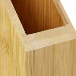Portes-revues Bambou A4, Beau Grain Naturel, Rangement Papiers, Journaux FUIENKO -Petit rangement Soldes Magasin 63857132 3