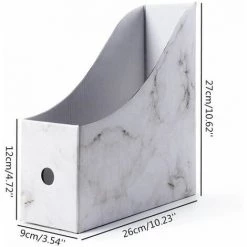 Rangement Bureau Document Boite Magazine Bureau Organisateur De Stockage Bureau FUIENKO -Petit rangement Soldes Magasin 63857142 2