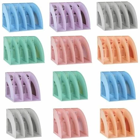 Multi-usages Fichier Document Magazine Livre Organisateur Titulaire Push-Pull FUIENKO 4 Multi-usages Fichier Document Magazine Livre Organisateur Titulaire Push-Pull FUIENKO – Image 2