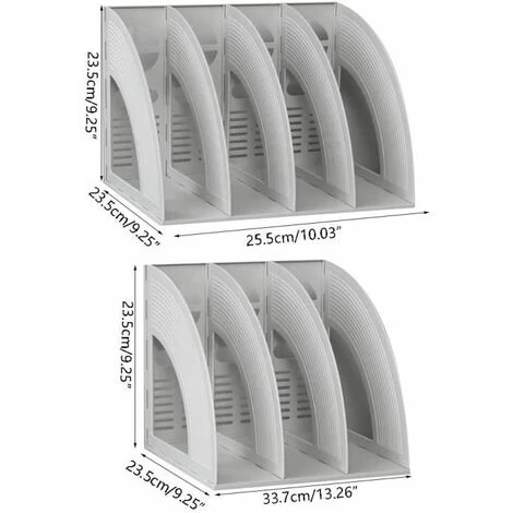 Multi-usages Fichier Document Magazine Livre Organisateur Titulaire Push-Pull FUIENKO 5 Multi-usages Fichier Document Magazine Livre Organisateur Titulaire Push-Pull FUIENKO – Image 3