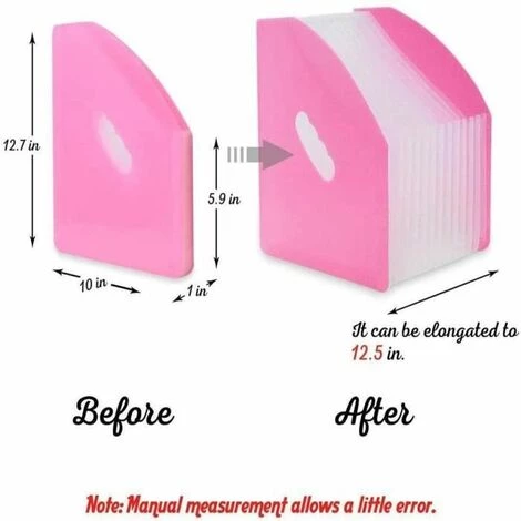 Porte-revues Fichier,Expander Ccordion A4 Documents Lettre Organisateur,13Partie FUIENKO 5 Porte-revues Fichier,Expander Ccordion A4 Documents Lettre Organisateur,13Partie FUIENKO – Image 3