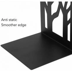 Serre-livres En Métal Rangement Ordonné Réglage Arbitraire Bords Plus Lisses Serre-livres 4 Pièces FUIENKO -Petit rangement Soldes Magasin 63857181 4