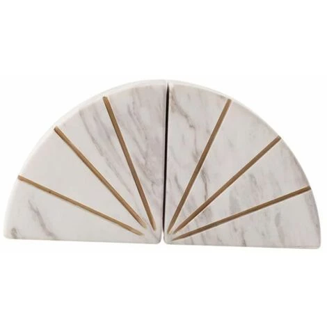 Serre-livres Robustes Antidérapants Fabriqués à La Main En Marbre Serre-livres Bouchon De Livre Bloc Support Blanc FUIENKO 3 Serre-livres Robustes Antidérapants Fabriqués à La Main En Marbre Serre-livres Bouchon De Livre Bloc Support Blanc FUIENKO