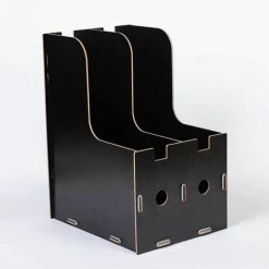 Range-revues Porte Revue à Domicile En Bois,18.5 *24.3*31.5Cm,Noir FUIENKO -Petit rangement Soldes Magasin 63857199 3