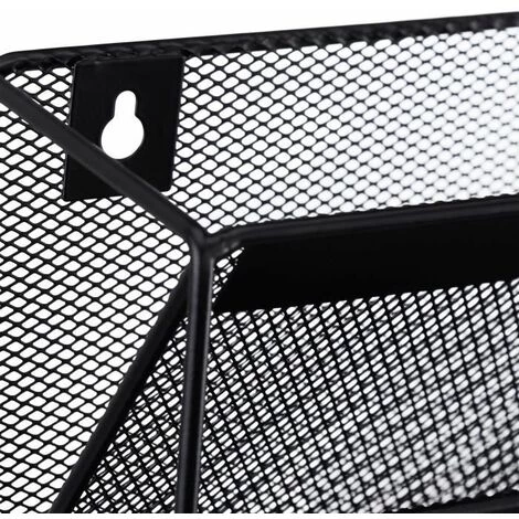 Porte-revues Mural Porte-journaux Porte-magazines 6 Casiers,40x32x10cm FUIENKO 5 Porte-revues Mural Porte-journaux Porte-magazines 6 Casiers,40x32x10cm FUIENKO – Image 3