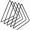 Triangle Porte-Revues Triangle En Métal Titulaire Support De Rangement En Métal FUIENKO -Petit rangement Soldes Magasin 63857214 1