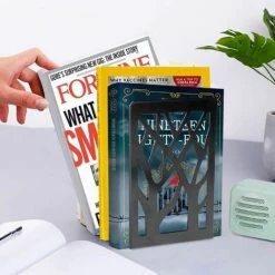 Serre Livre,Cale Livre En Métal,Innovant Presse Livre,Bloc Livre,Noir FUIENKO 9 Serre Livre,Cale Livre En Métal,Innovant Presse Livre,Bloc Livre,Noir FUIENKO -Petit rangement Soldes Magasin 63857249 4