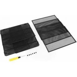 Organisateur De Fichiers En Métal Grille En Maille Noire Cinq Couches Grande Capacité FUIENKO -Petit rangement Soldes Magasin 63857260 4