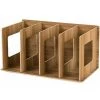 Porte Revue Range-revues Porte Revues Fichier Document Merisier En Bois 30,5*16*18Cm FUIENKO -Petit rangement Soldes Magasin 63857292 1
