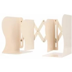 Serre-livres D'ajustement Serre-livres En Métal Réglage Du Stockage Ordonné Construction En Métal Serre-livres FUIENKO -Petit rangement Soldes Magasin 63857294 4