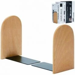 Serre Livre,Bookends Robustes, Presse Livres, Cale Livre, Presse Livres Support, Pour Maison FUIENKO