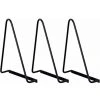 Porte-Revues Murales Triangulaires En Fer Forgé,Les Porte-Disques Vinyle Noir,3PCS FUIENKO -Petit rangement Soldes Magasin 63857300 1