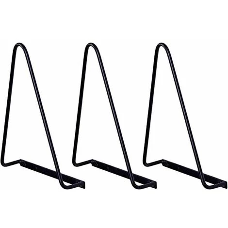 Porte-Revues Murales Triangulaires En Fer Forgé,Les Porte-Disques Vinyle Noir,3PCS FUIENKO 3 Porte-Revues Murales Triangulaires En Fer Forgé,Les Porte-Disques Vinyle Noir,3PCS FUIENKO