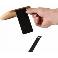 Serre-Livres En Bois Pour L'école De Bureau à Domicile, Anti-Rayures Et Antidérapant 4pcs FUIENKO -Petit rangement Soldes Magasin 63857327 3