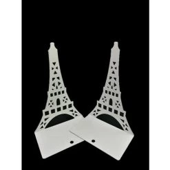 Serre-livres Décoratifs En Forme De Tour Eiffel, En Métal Pour étagère, Bureau FUIENKO -Petit rangement Soldes Magasin 63857346 4