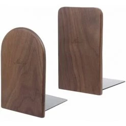 Serre-livres Vintage En Bois De Noyer Antidérapants Cadeau Décoratif Pour Bibliothèque, école, Bibliothèque 13*8cm FUIENKO 7 Serre-livres Vintage En Bois De Noyer Antidérapants Cadeau Décoratif Pour Bibliothèque, école, Bibliothèque 13*8cm FUIENKO -Petit rangement Soldes Magasin 63857359 2