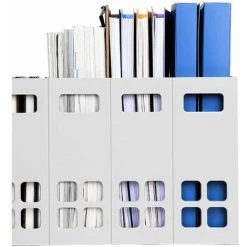 Bureau Paniers Et Porte-revues Porte-fichiers De Magazines,détenteur FUIENKO -Petit rangement Soldes Magasin 63857371 3