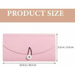 Dossier D'accordéon Coupon Organizer Office Recettes Office Billets Pochette FUIENKO -Petit rangement Soldes Magasin 63857383 4