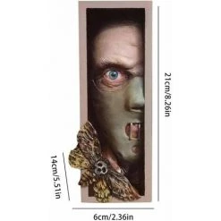 Serre-livres En Résine Avec Tête De Mort - Décoration De Bureau Créative - Idéal Pour La Décoration De Bureau, La Photographie FUIENKO -Petit rangement Soldes Magasin 63857406 2